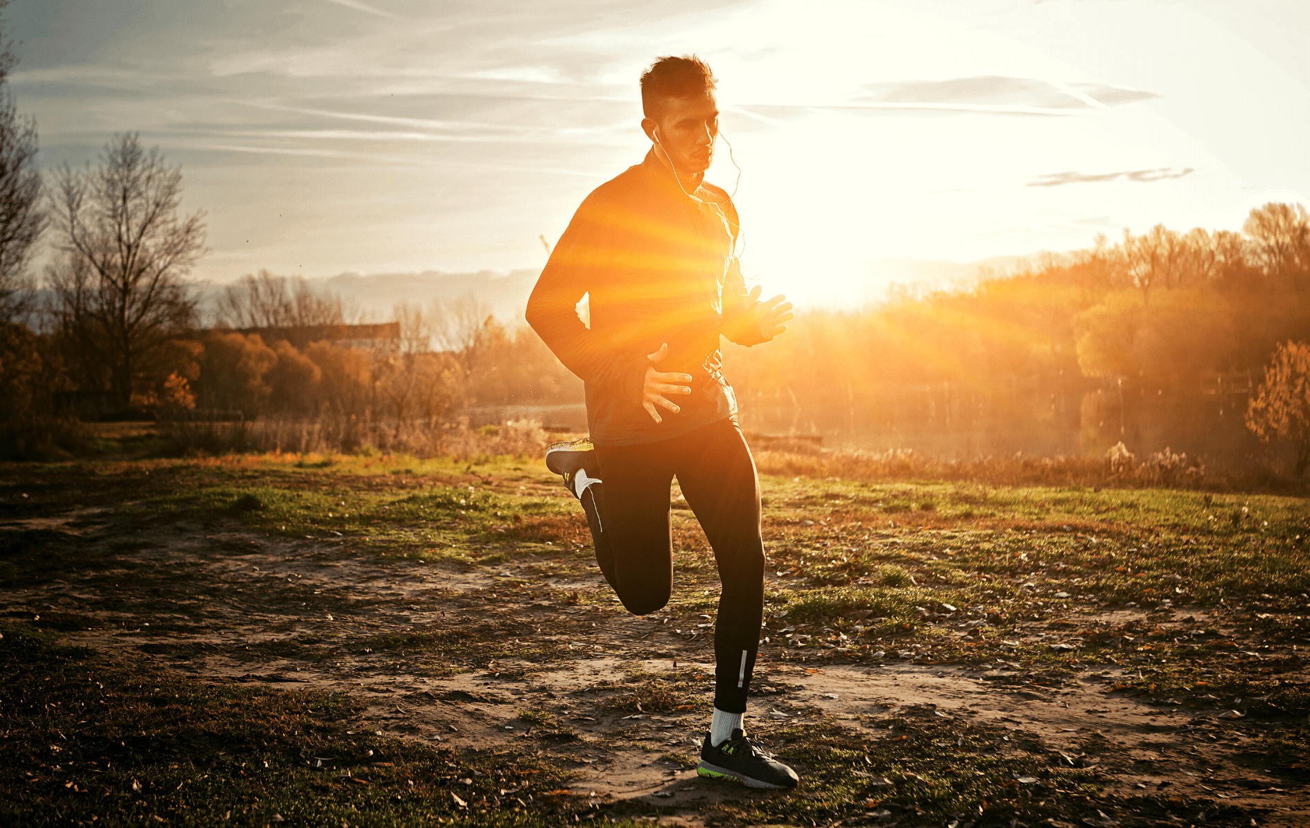 meditation and running